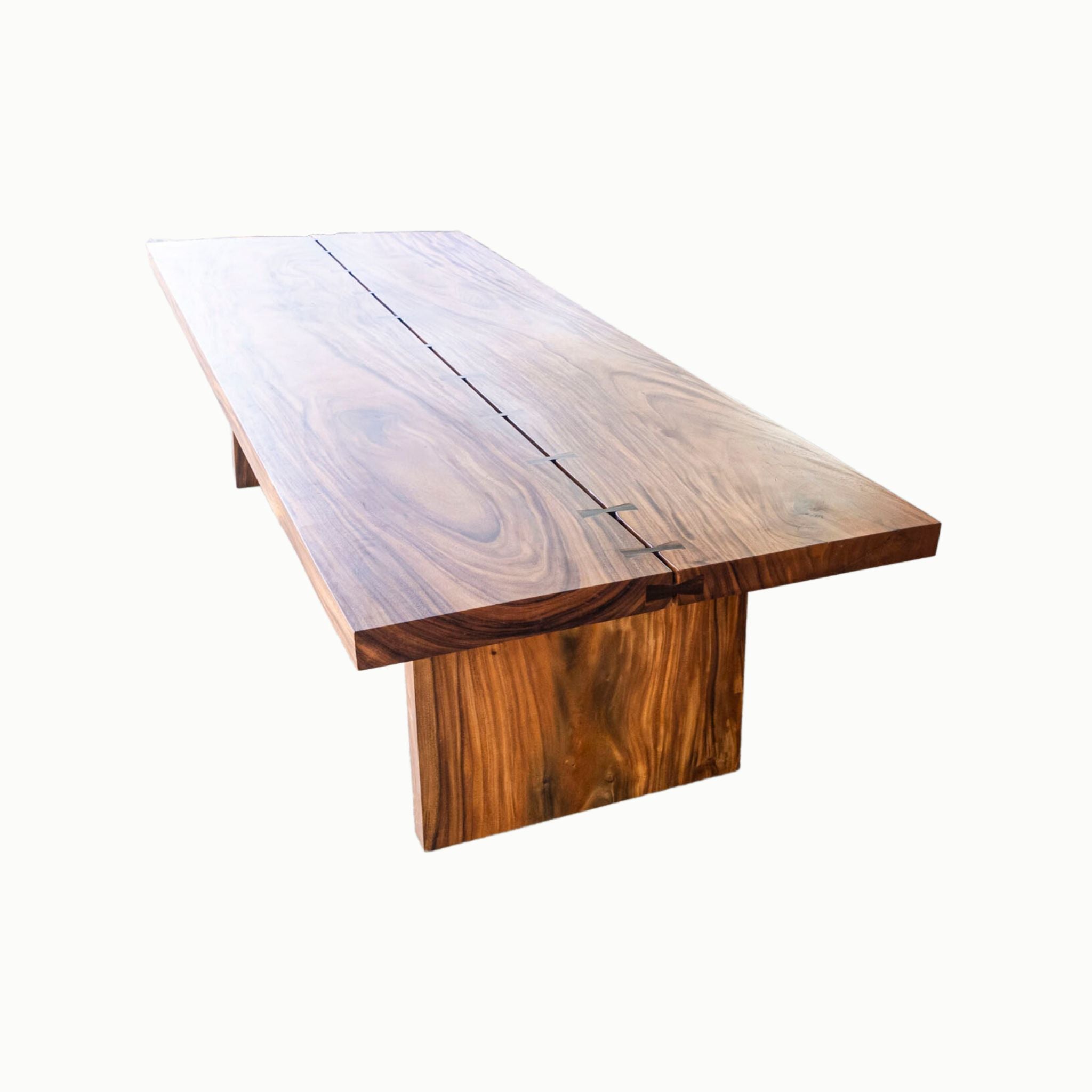 Marbled Wood Dining Table