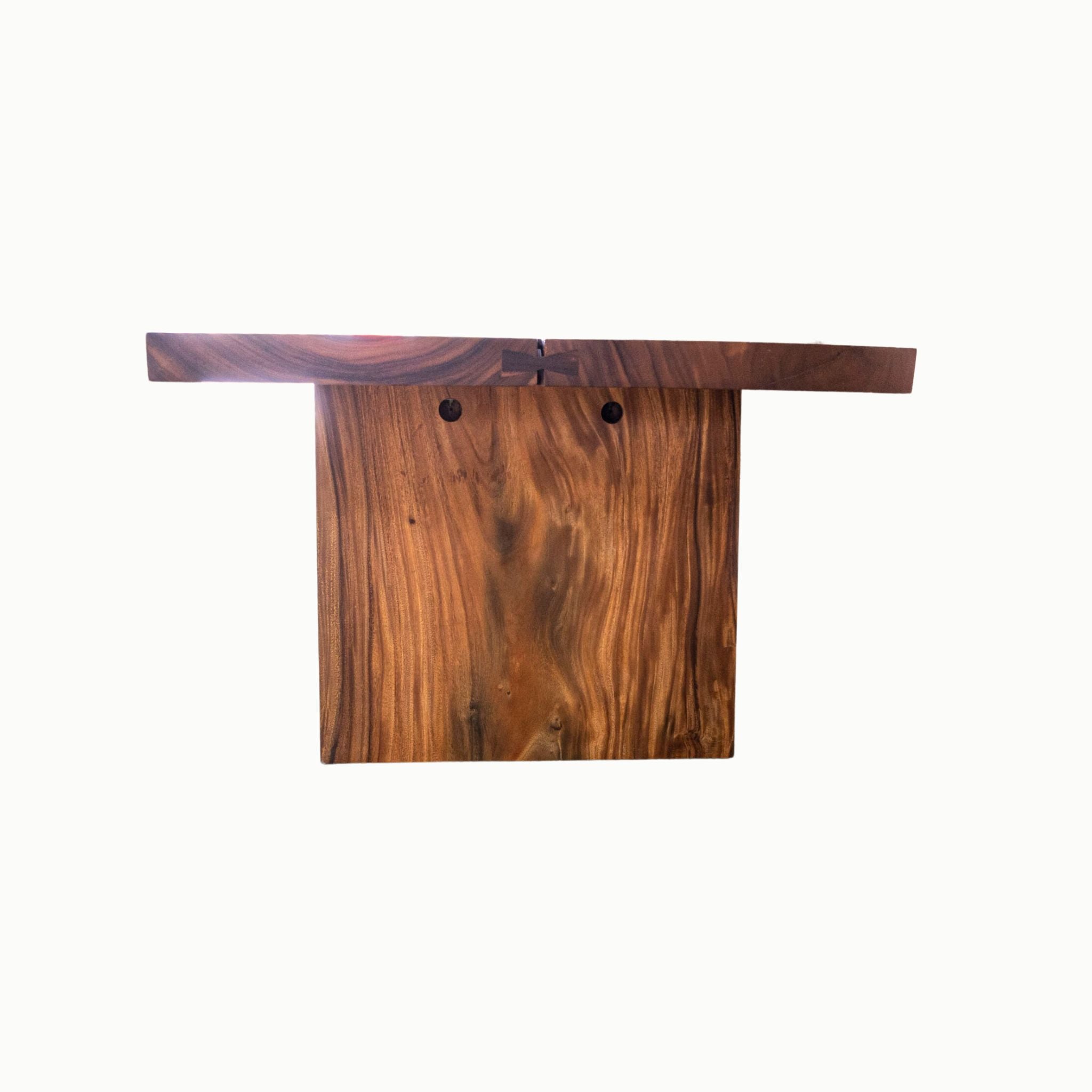 Marbled Wood Dining Table